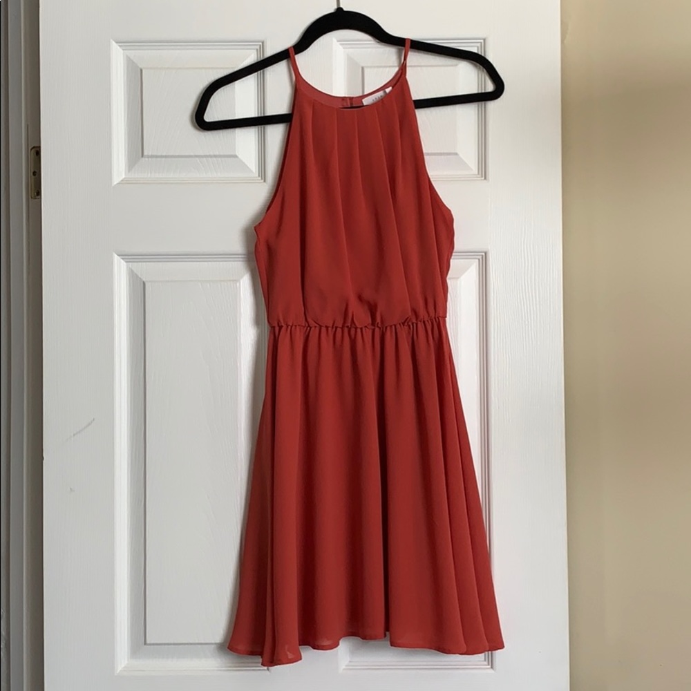 Francesca’s Coral Dress XS